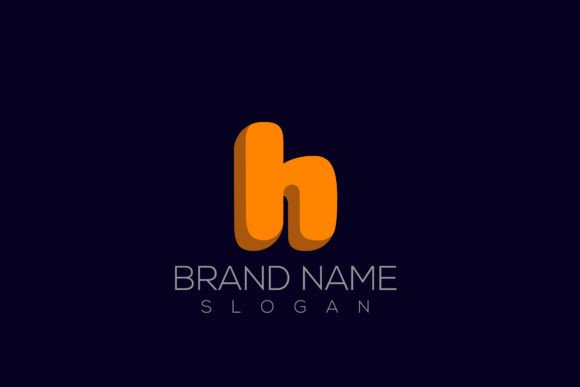 3D H Logo Vector: Premium 3D H Logo Design