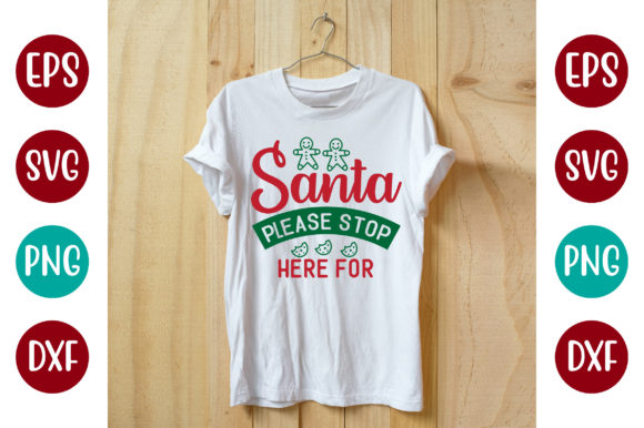 Christmas Quotes, Santa Please Stop... Festive Font Designs