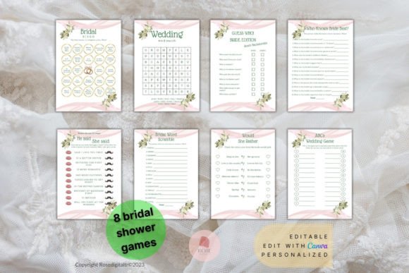 Create Unforgettable Moments with Bridal Shower Games