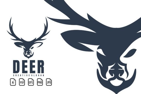 Deer Mascot Logo: A Versatile Template for Dynamic Designs