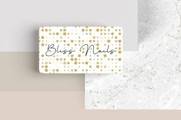 Editable Canva Business Card #4: Modern Template