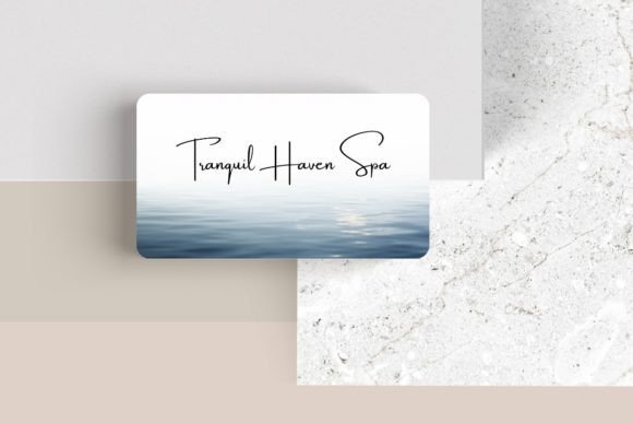 Editable Canva Business Card #67: Stand Out With a Sleek Design