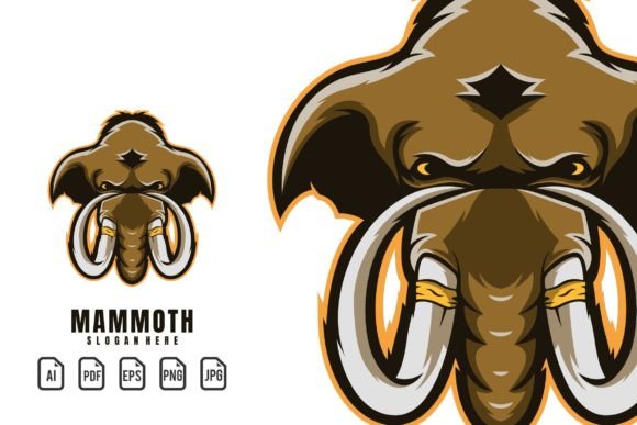 Mammoth Mascot Logo: A Powerful Template for Your Designs