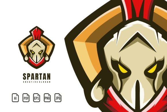Spartan Mascot Logo: A Powerful Template for Your Designs