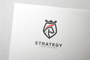 Strategic Branding: The Knight Chess Strategy Logo