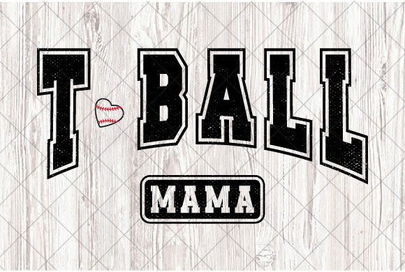 T-Ball Mama SVG Varsity: The Perfect Game Day Design