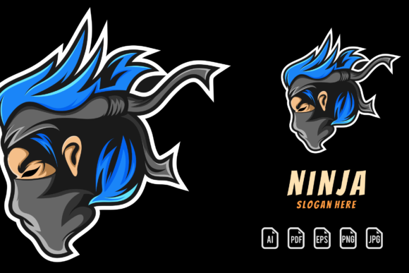 Unleash Your Creative Power with the Ninja Logo Template